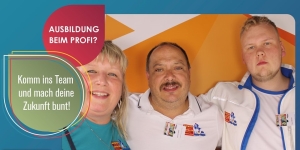 Bunte Ausbildung bei den Maler-Engeln